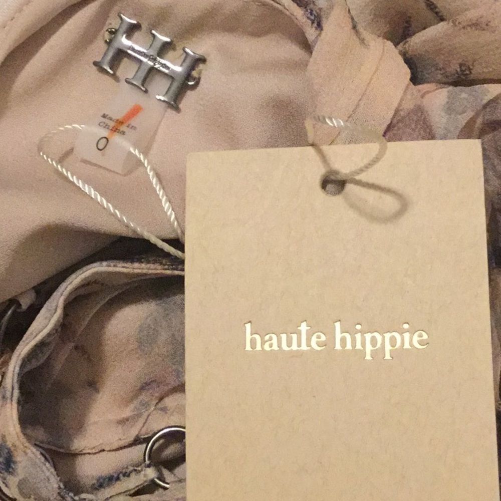 Haute Hippie Runway Ring-Inset Floral-Print Silk - Picture 13 of 16